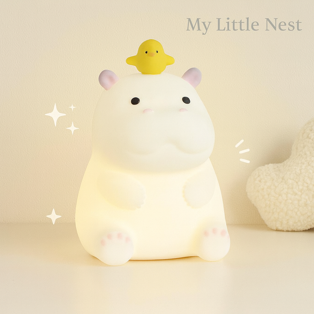 Veilleuse Bébé Panda - My Little Nest : Le Compagnon Idéal pour des Nuits Paisibles