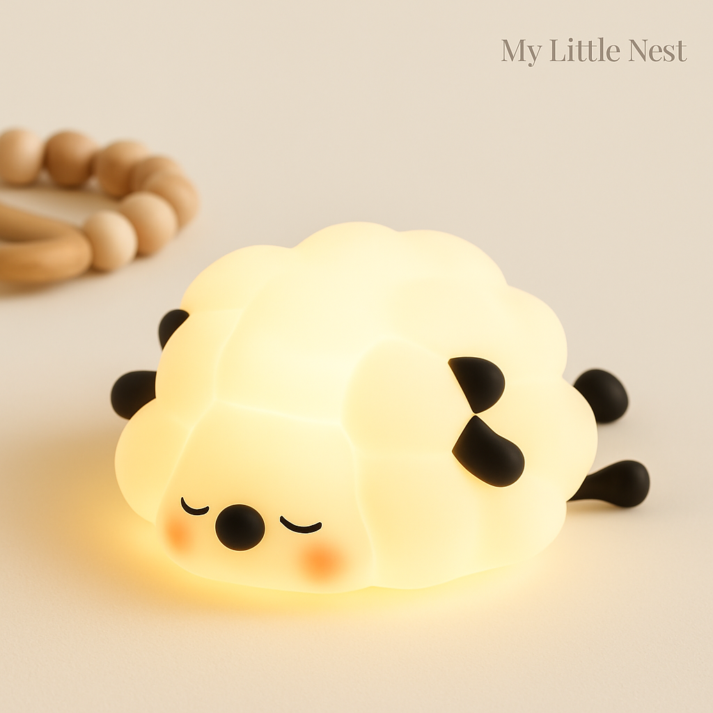 Veilleuse Bébé Panda - My Little Nest : Le Compagnon Idéal pour des Nuits Paisibles