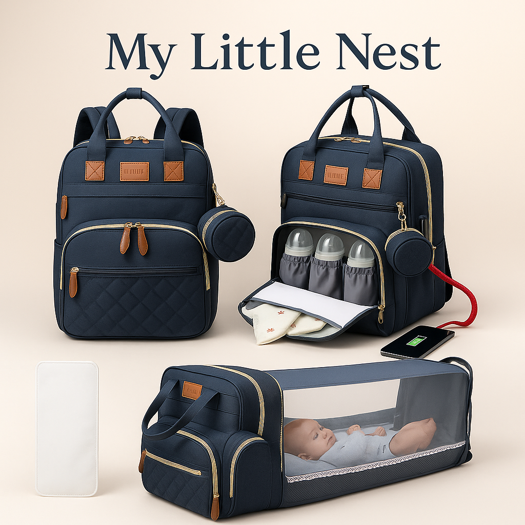 Sac à langer "Baby Traveler™" - My Little Nest ☀️ SOLDES D’ÉTÉ -25% ! 👶