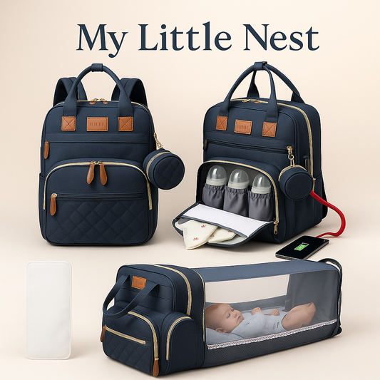 Sac à langer "Baby Traveler™" - My Little Nest ☀️ SOLDES D’ÉTÉ -25% ! 👶