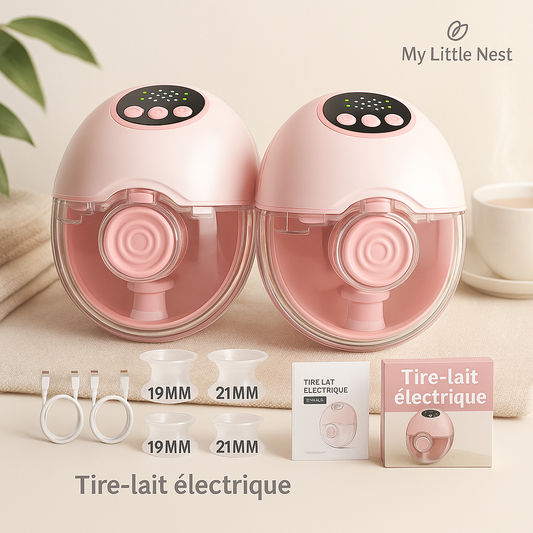 PremiuMilk™ - My Little Nest — Tire-lait électrique portable 3-en-1